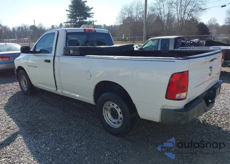 2012 Ram 1500 St z USA, uszkodzony, nr VIN 3C6JD6DK9CG229324